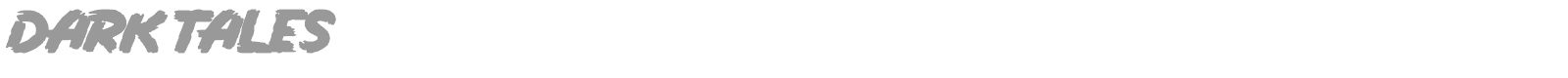 Dark Tales font preview